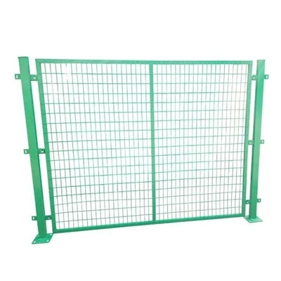 Cerca de metal revestida de PVC
